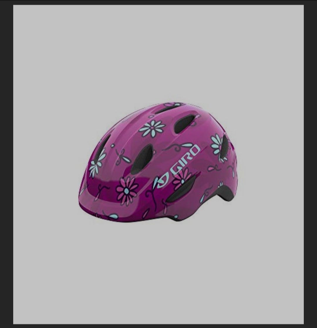 Cycling Helmet Pink Street Sugar Daisies
