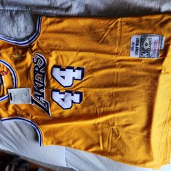Lakers #44 Jerry West Jersey, Mens Large, NEW W/TAGS!