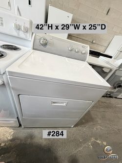 Whirlpool dryer electric (#284). SEE PRICE DESCRIPTION