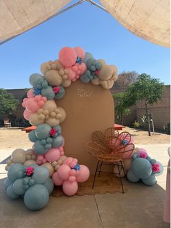 Backdrop gender reveal