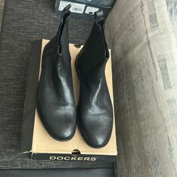 Black Boots Dockers 