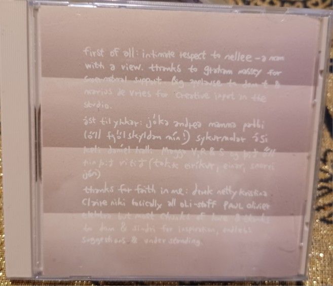 Debut By Bjork Audio Music CD 1993 Artist Singer