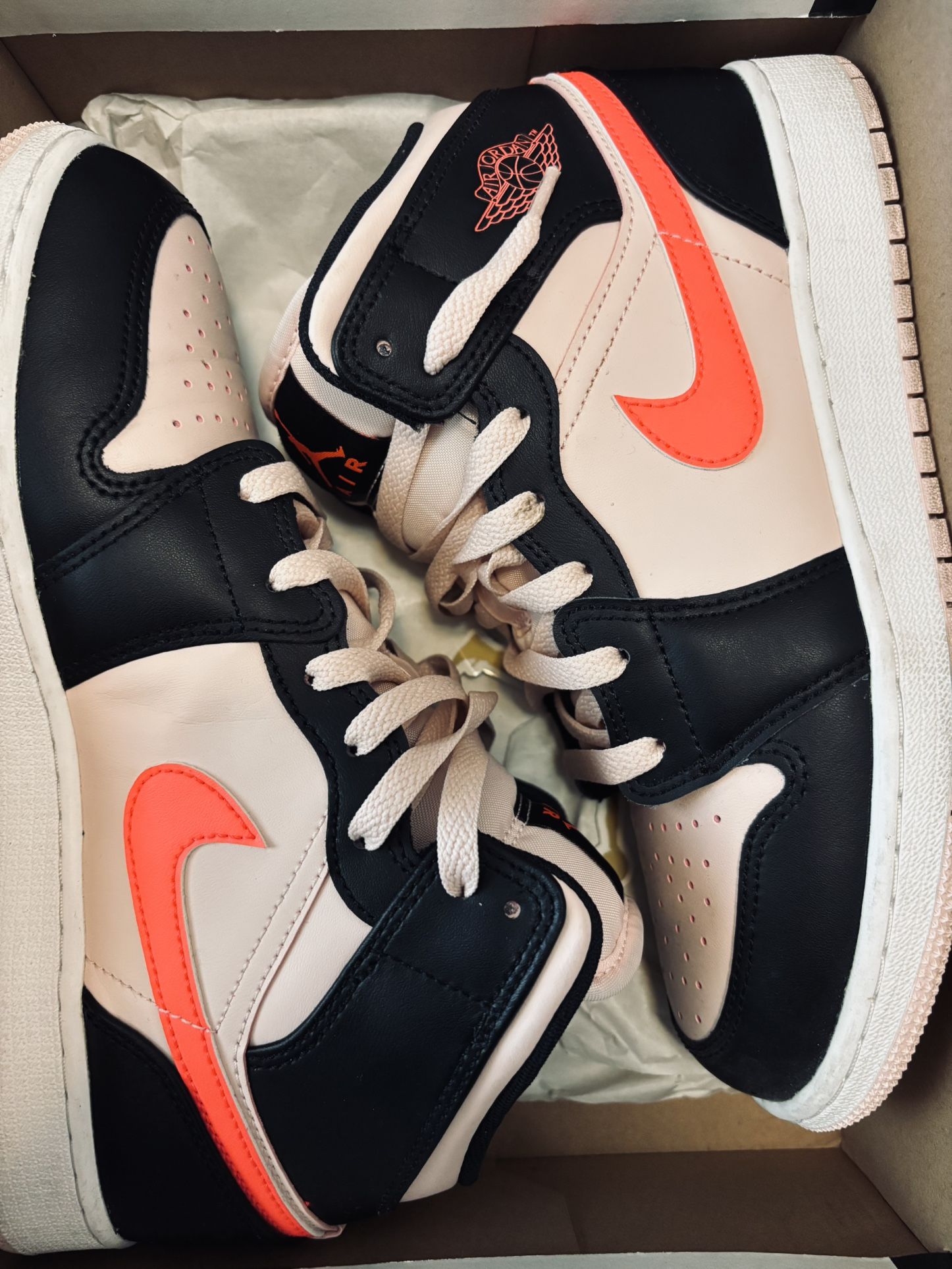 Air Jordan 1 Mid Gs 7Y