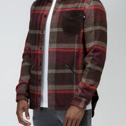 Cali plaid Shirt Jacket 