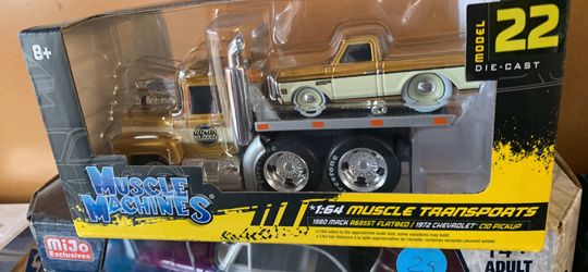 Flat Bed With 1972 Chevrolet C10 Pickup 