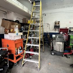10 Foot Ladder And Step Ladder 