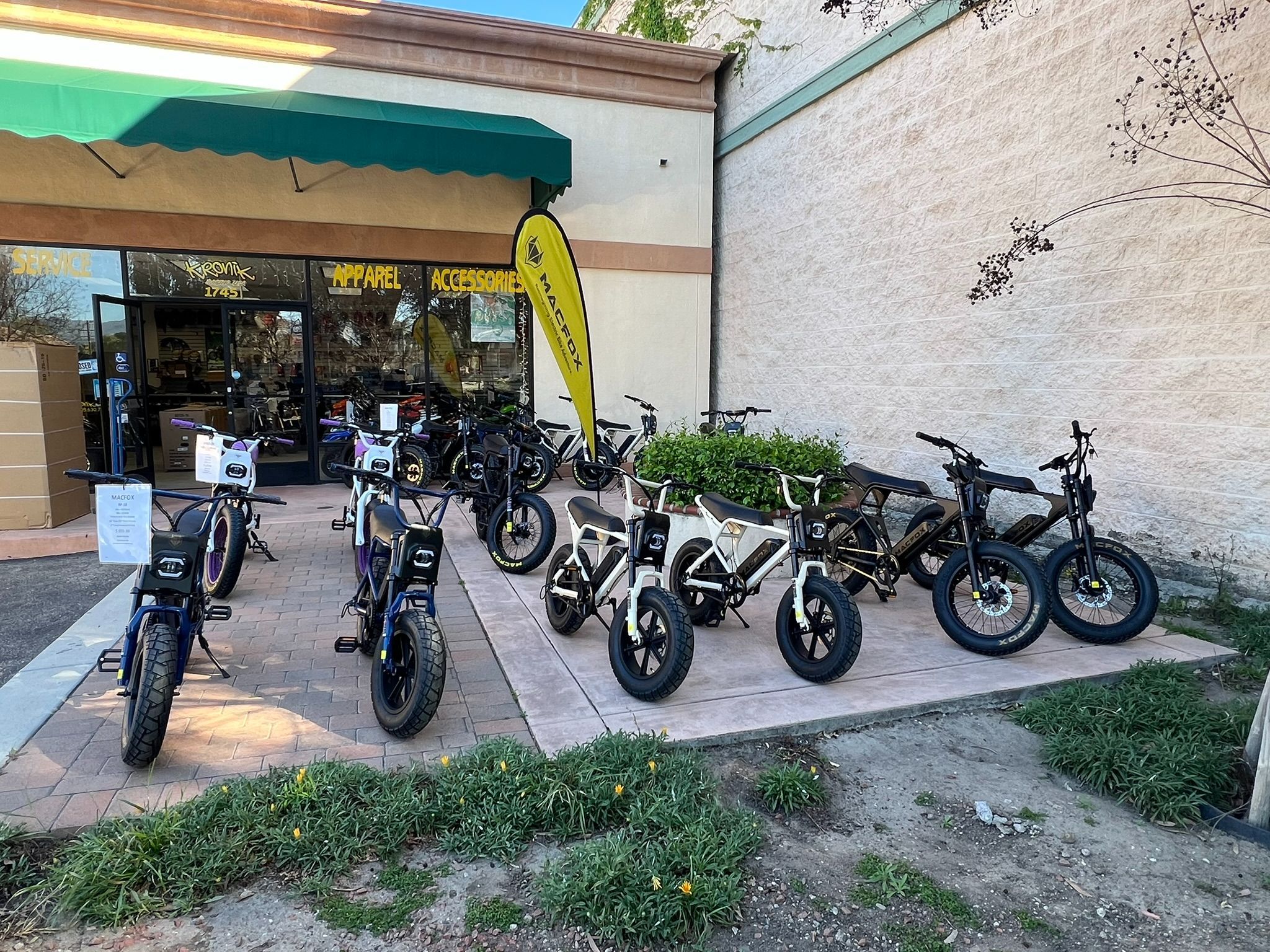 BRAND NEW MACFOX STREET LEGAL E-BIKES 100% FINANCING