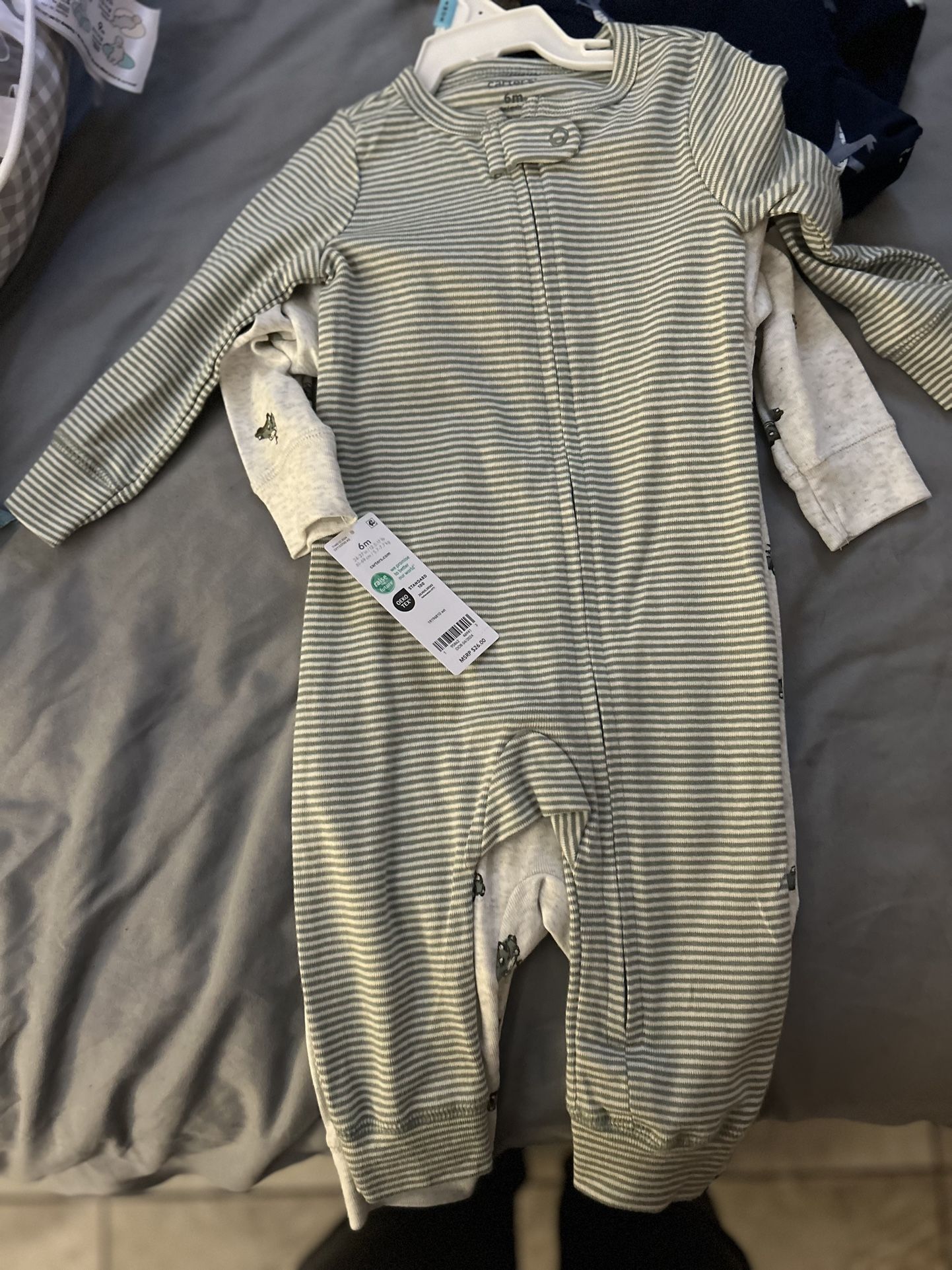 Brand New Baby Boy Onesie Pjs
