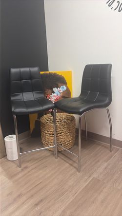 Black chair set
