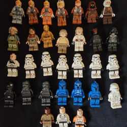 Lego Star Wars Minifigures Lot