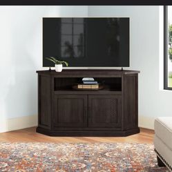 Solid Wood Corner TV Stand