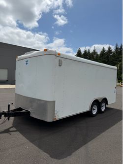 2010 interstate 8.5x16 enclosed trailer