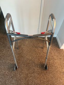 Folding Walker with Front Wheels