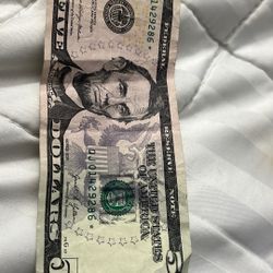 5 Dollar Star Note