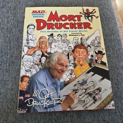 Mort Drucker 5 Decades Of  Work Book