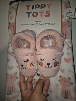 Blanket with shoes