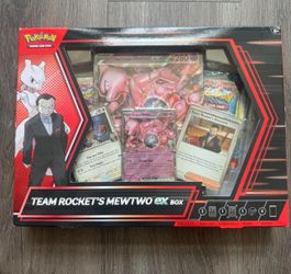 Pokemon Mewtwo Ex Box