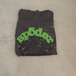 Sp5der Wait Green hoodie 🕷️
