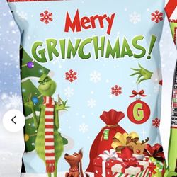 Grinch Chip Bags