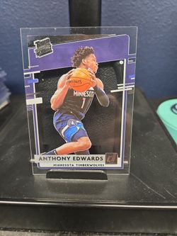 Anthony Edwards clearly donruss Rated rookie sp