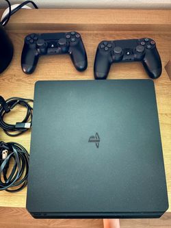 1 TB PS4 Slim Console with 2 Controllers