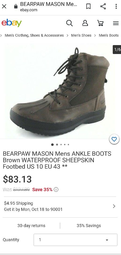 Bear Paw Boots
