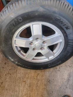 Jeep rims and tires
