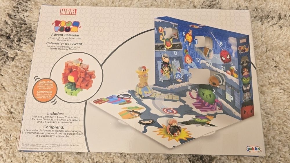 Brand New Marvel Tsum Tsum Advent Calendar