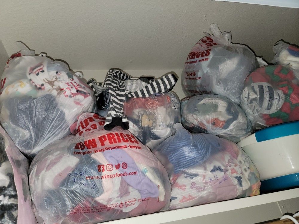 Ropita De Bebe Nino Y Ropita De Nina, Mira Perfil 2t 3 Meses 12 Meses