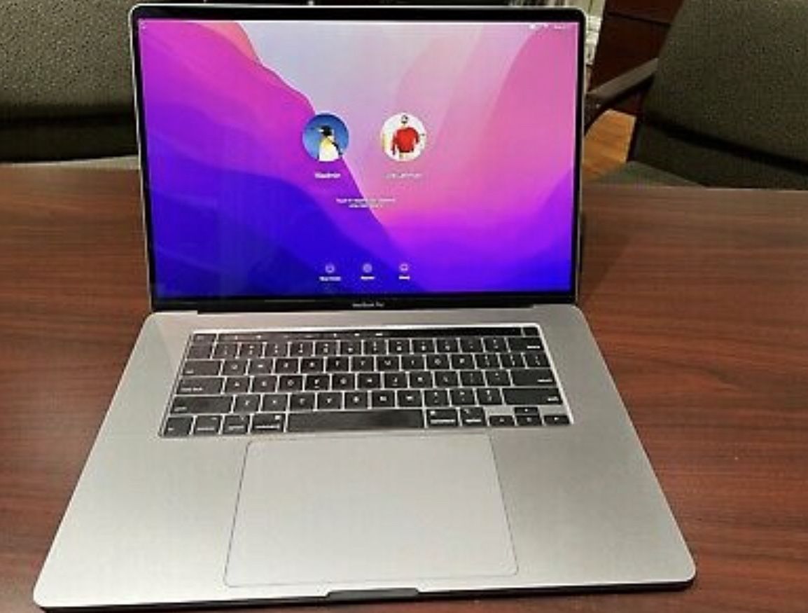 MacBook Pro 16” 64gb Ram i7 6-core