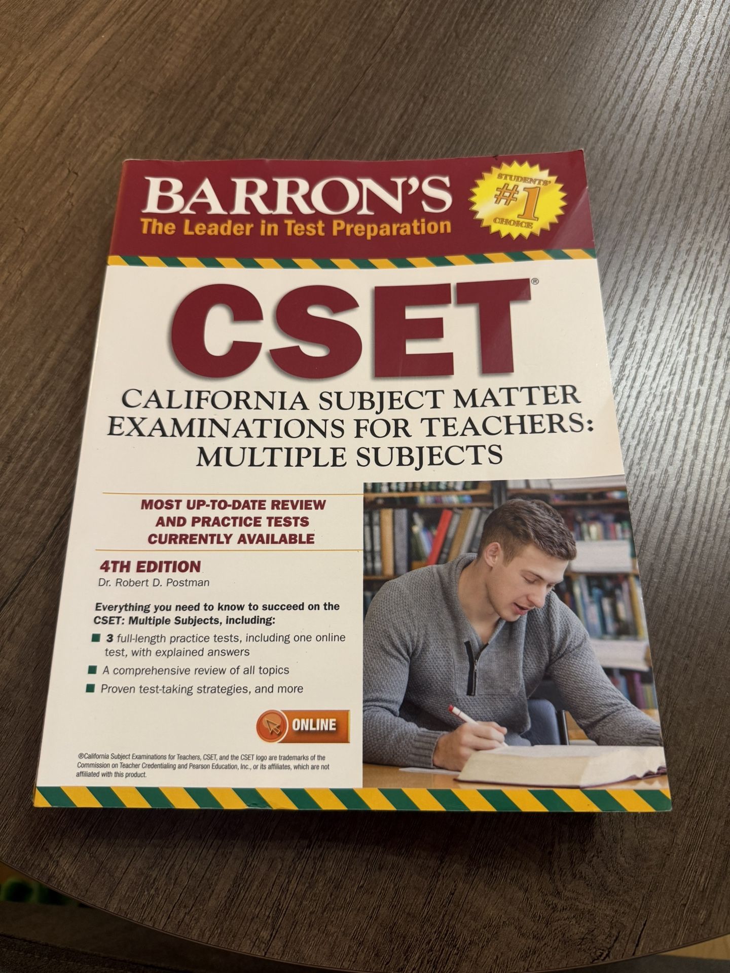 Barron’s CSET Practice Book