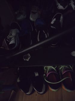 40+ pairs of shoes