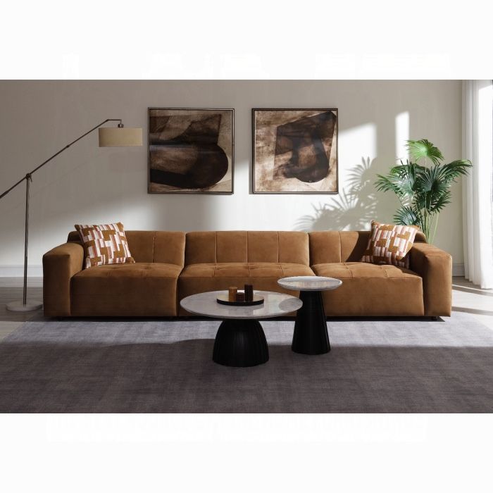 New Modern Brown Modular Sofa 3pc Set, Free Delivery β
RH Inspired Modular Sofa Chocolate Brown Suede