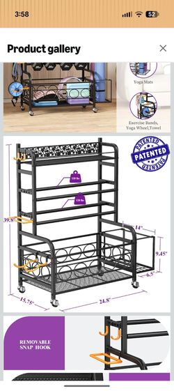 VOPEAK dumbbell weight rack