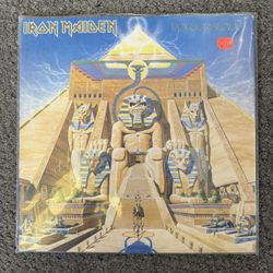Iron Maiden Powerslave 1984 Pressing Vinyl Record Album