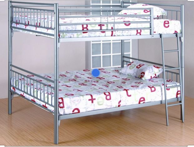 Double Full Size Bunk Bed Frame