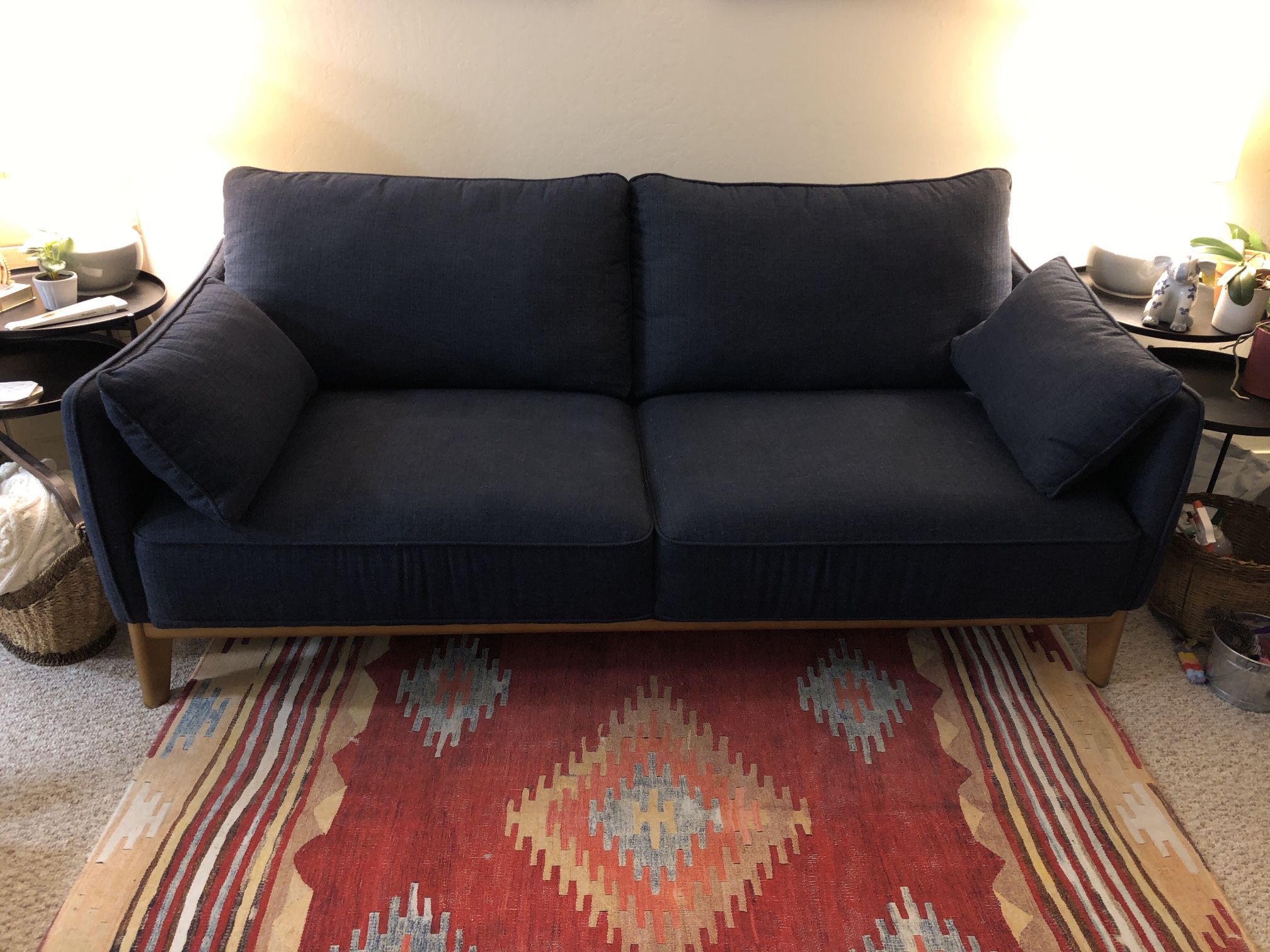 Blue 6’ Couch 