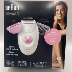 Shaver Leg and Body Epilator Braun Silk