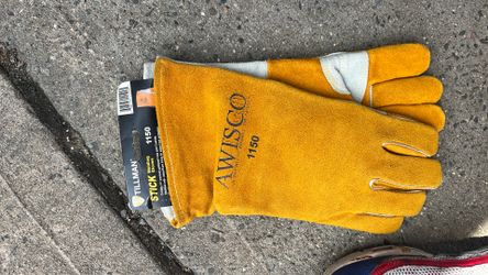 Tillman 1150 Brown Premium Side Split Cowhide Stick Welding Gloves