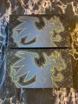 2 Mega Charizard X UPCs OPENED - Box Contents ONLY - NO PACKS/Promos