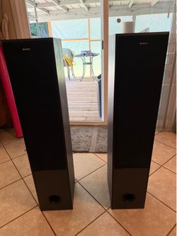 Sony ss-mf515 pair of standing speakers