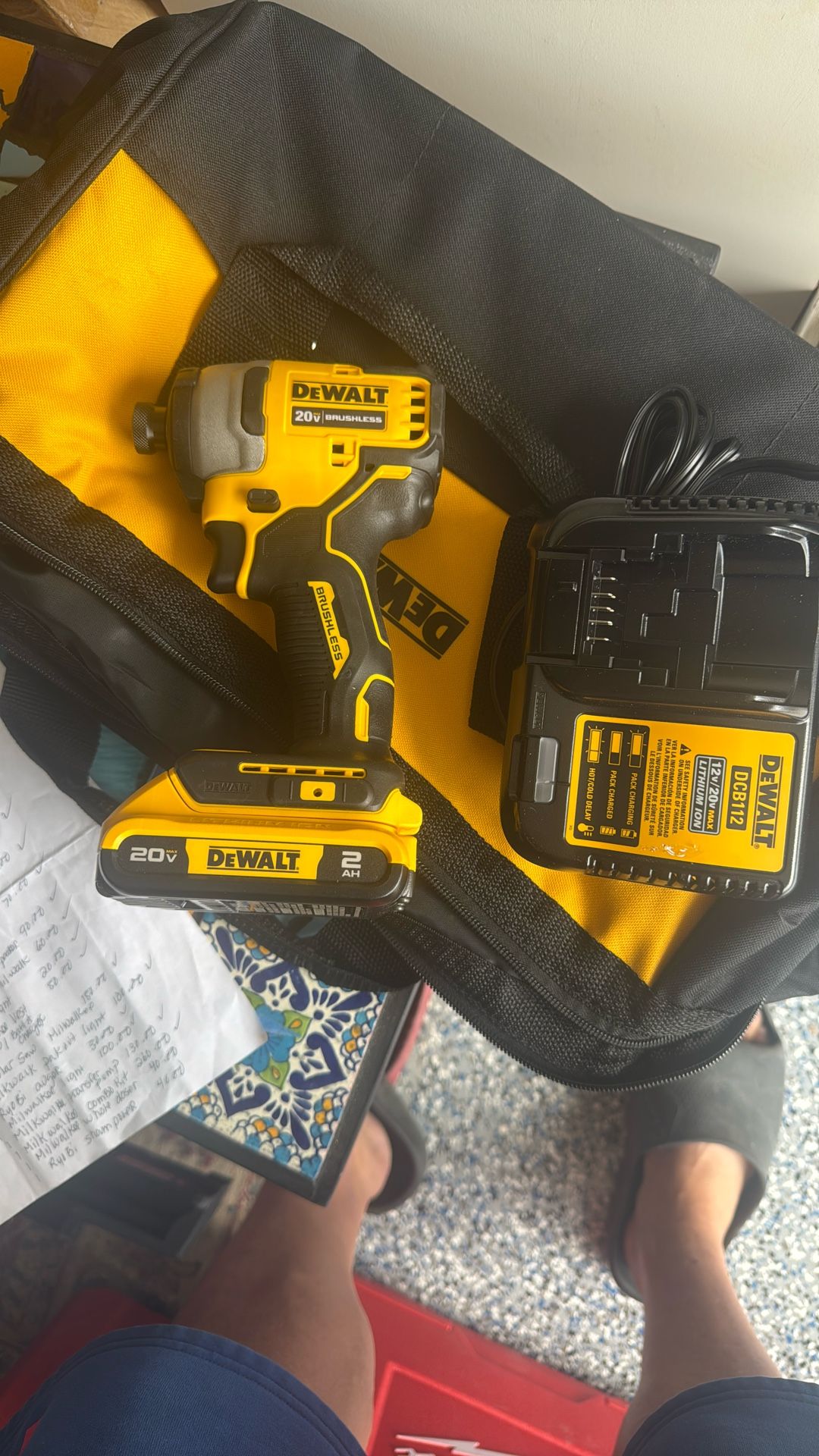 Dewalt Impact With Battery