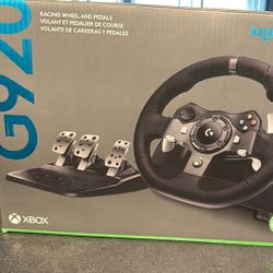 Logitech G920 Racing Wheel And Pedals