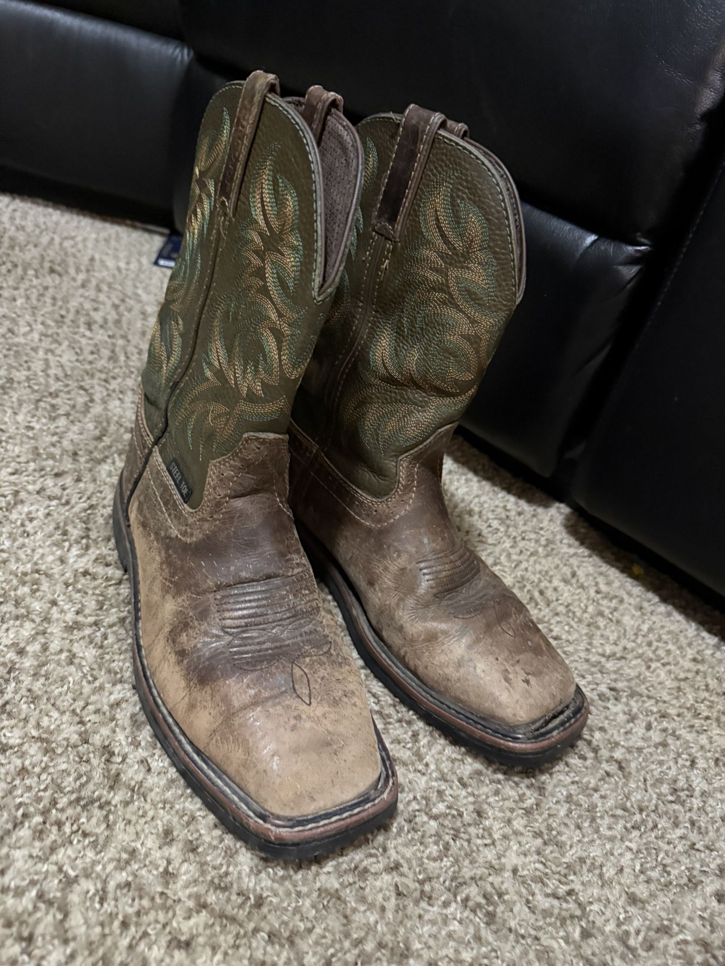 Justin Work Boots Steel Toe