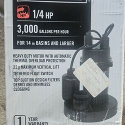 Submersible Sump Pump 