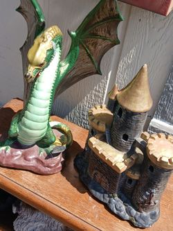 Ceramic Dragon, and Castle