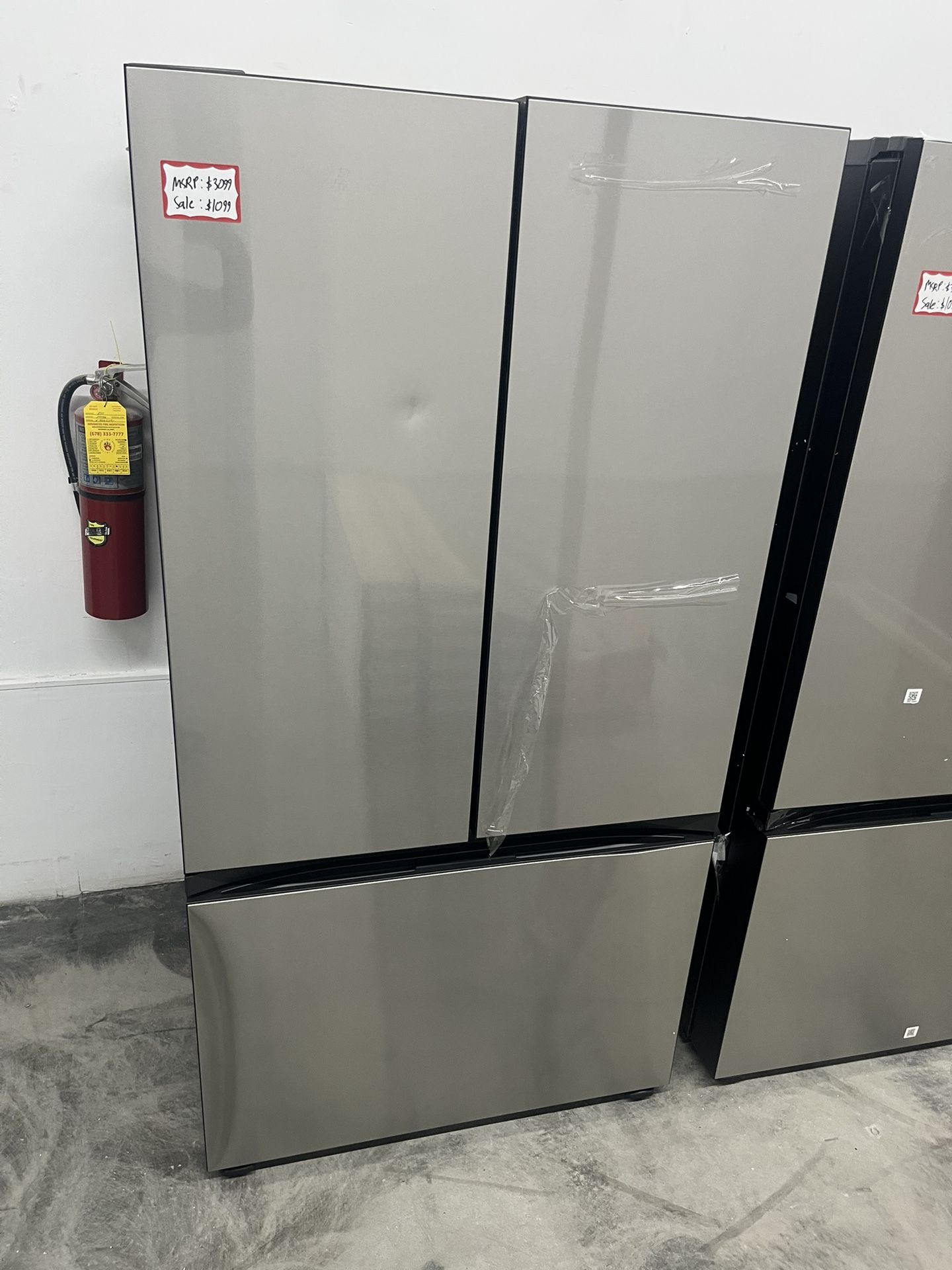 (Huge sale) Samsung Bespoke 3 door refrigerator