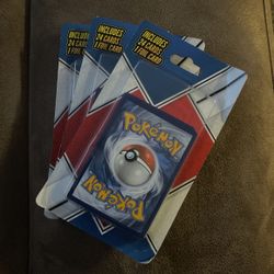 Pokémon Pack 24 Cards 1 Foil Card 3 Left
