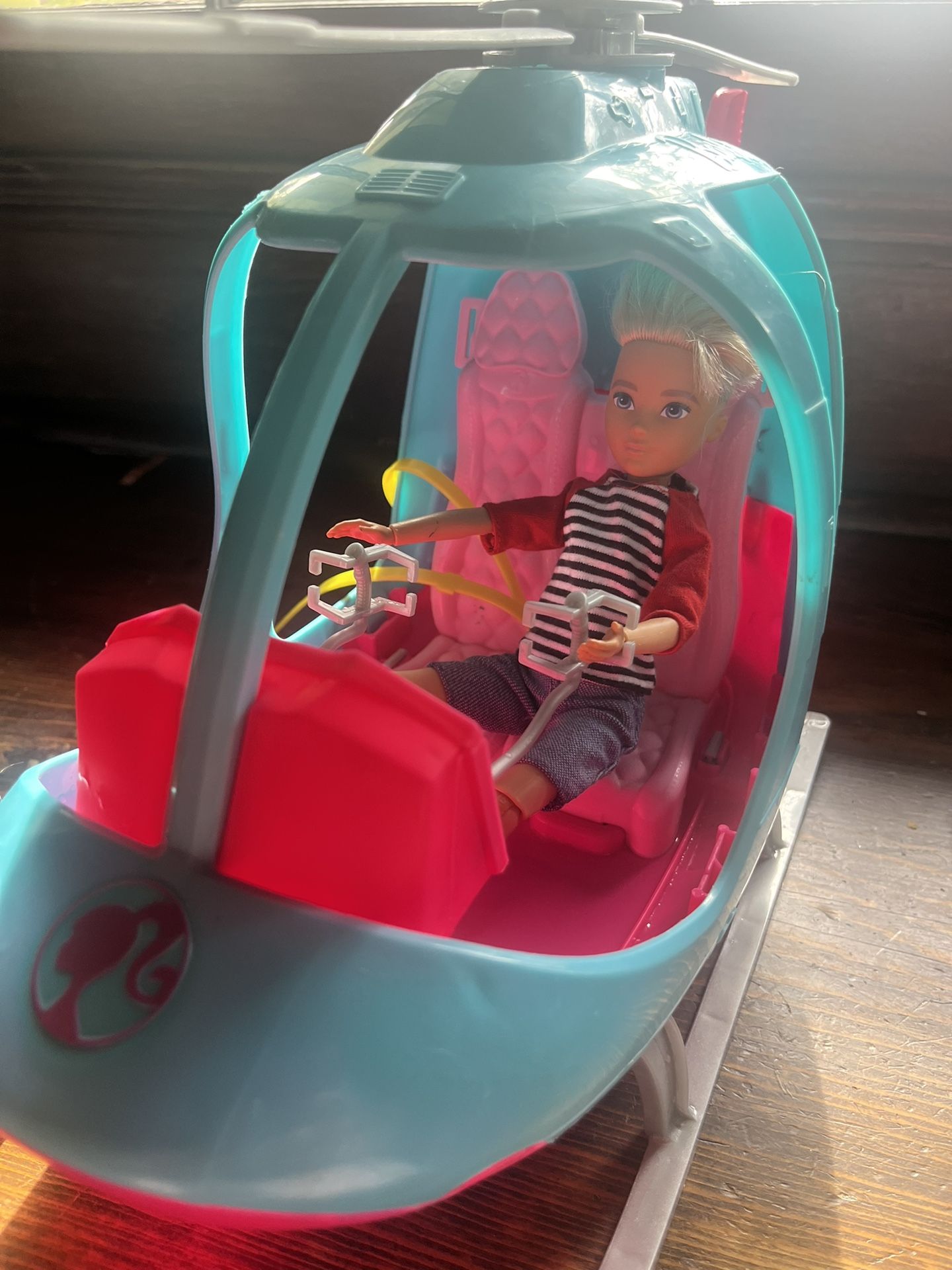 Non-Binary Barbie Helicopter Pilot