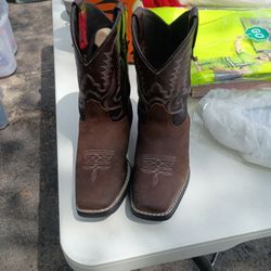 Boots Leather Brown 